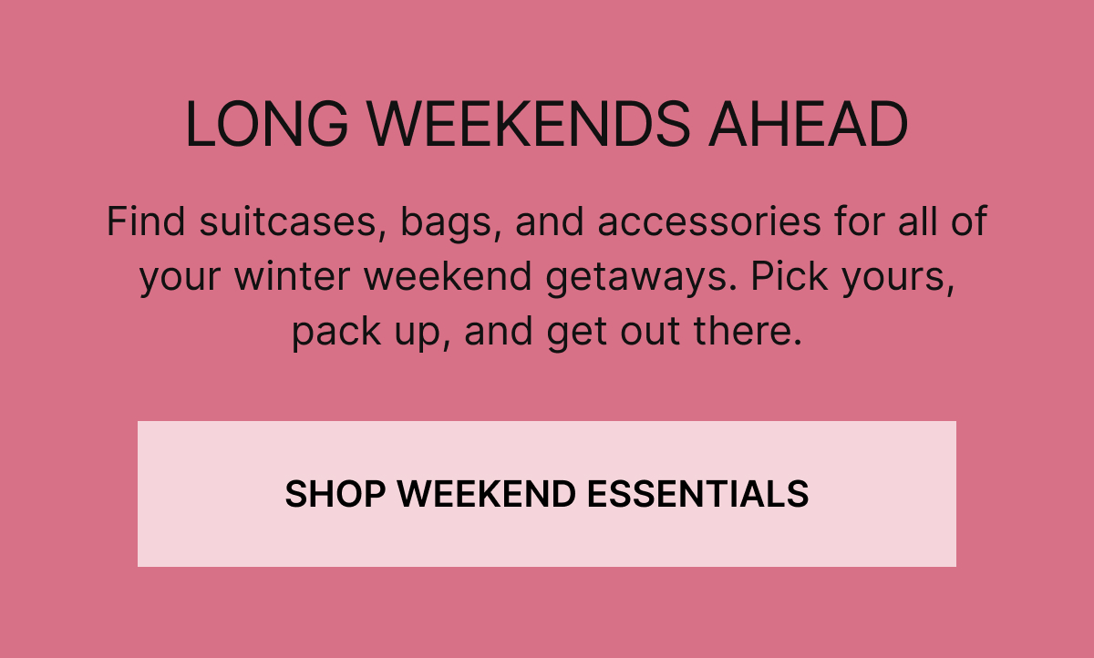 Shop Weekend Essentials