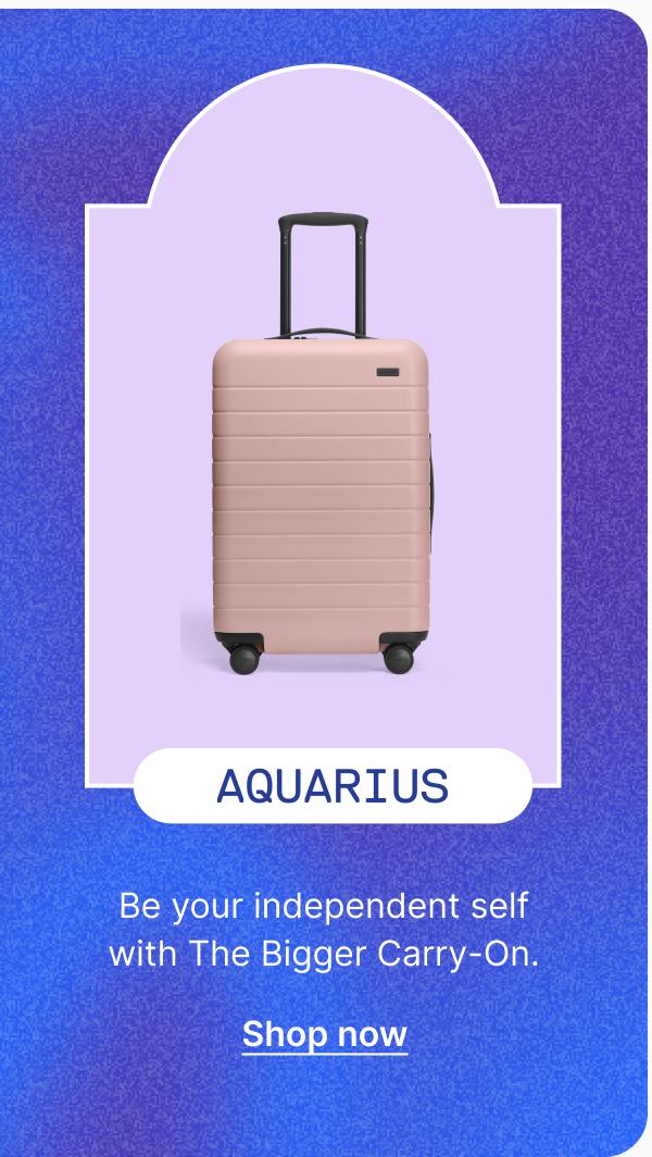Aquarius: The Bigger Carry-On