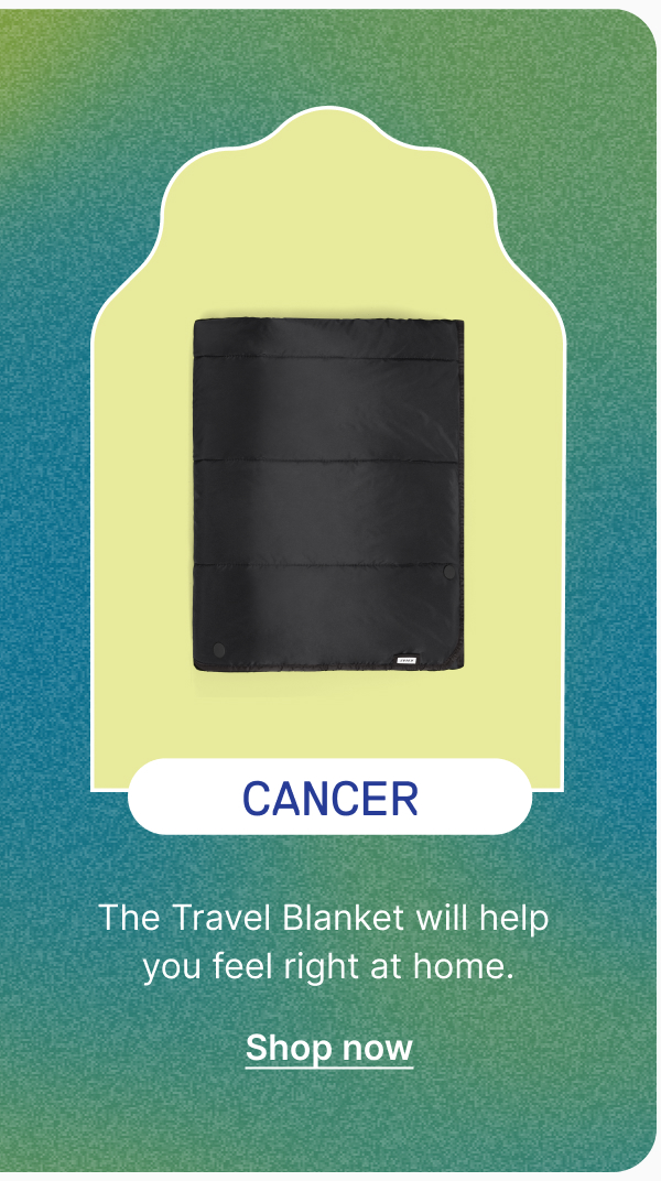 Cancer: The Travel Blanket