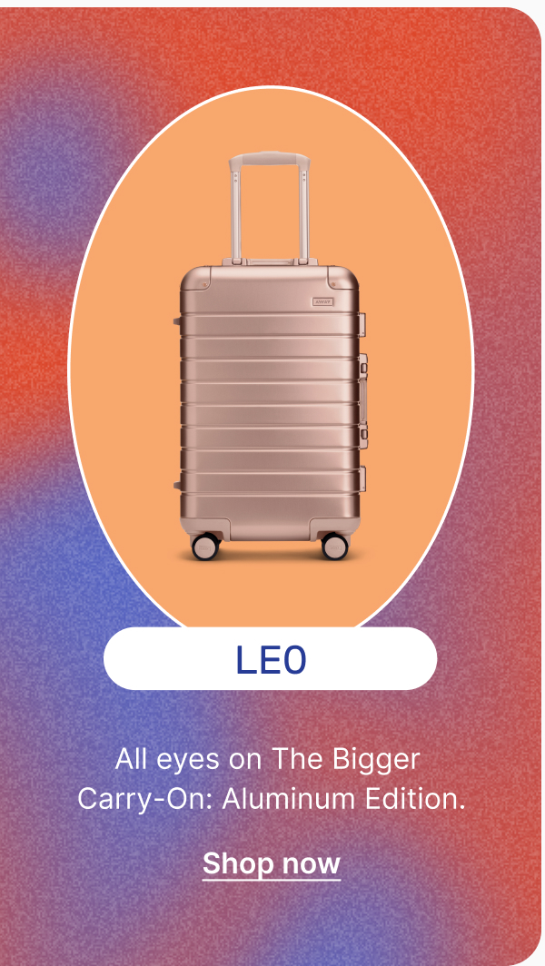 Leo: The Aluminum Bigger Carry-On