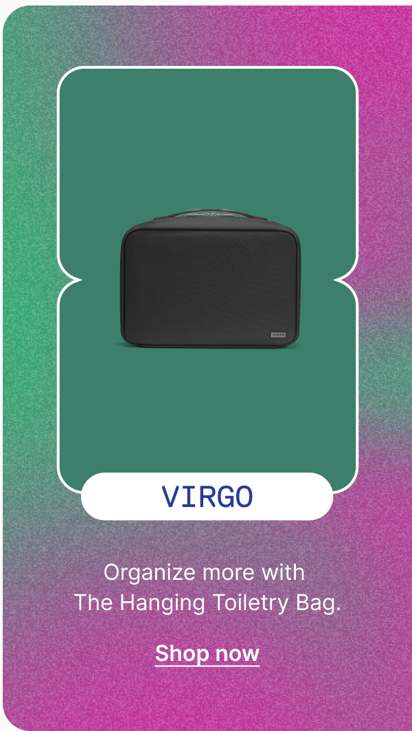 Virgo: The Hanging Toiletry Bag